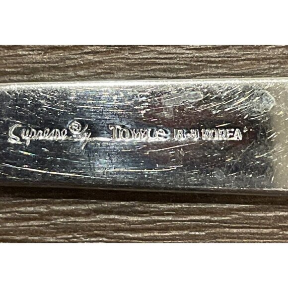 Towle Southwest Set of 3 Teaspoons 18/8 Supreme‎ Stainless Flatware Korea - Picture 3 of 4